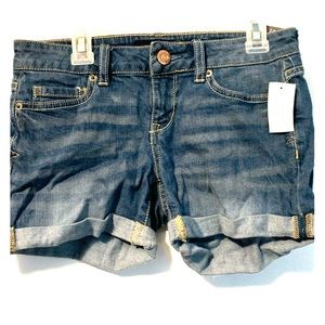 Aeropostale Midi Jean Shorts
